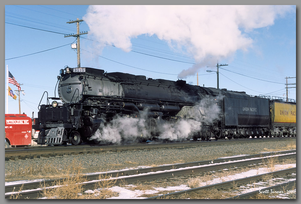 Photo: UP Challenger 3985 in Sidney, NE