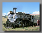 Photo: Cumbres & Toltec 484 at Osier in 1980