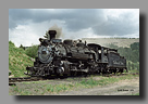 Photo: Cumbres & Toltec 484 waits to descend Cumbres Pass