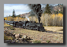 Photo: Cumbres & Toltec 487 exits The Narrows
