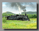 Photo: Cumbres & Toltec 488 near Chama
