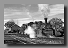 Photo: Cumbres & Toltec 487 at coalpile in Chama yard