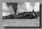 Photo: Cumbres & Toltec 484 and 488 doublehead near Dalton, NM