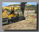 Photo: Cumbres & Toltec 487 exits The Narrows