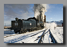 Photo: Nevada Northern 93 moves towards coal tipple in East Ely, NV