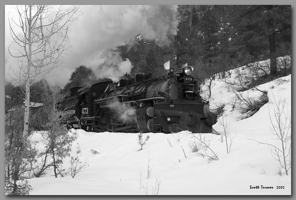Durango & Silverton K-28 #473